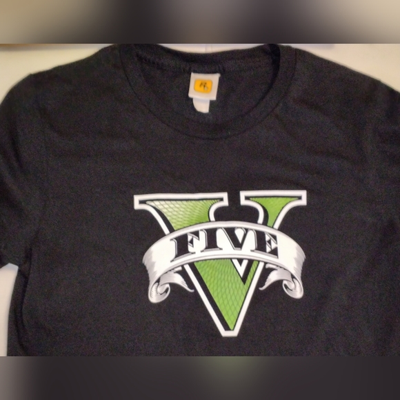 Rockstar "Grand Theft Auto V" T-shirt 100% Combed Cotton Ultra Soft - Picture 5 of 5